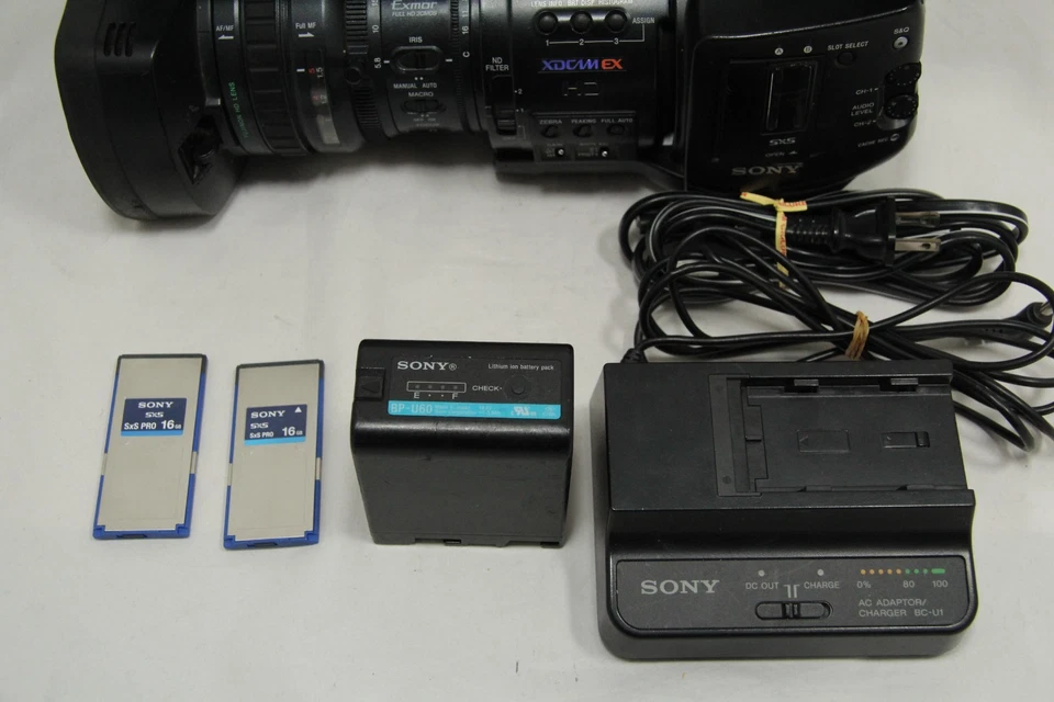 Sony PMW-EX1R HD Camcorder-Black - Image 2 of 4