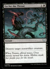 1x Go for the Throat - Commander: March of the Machine - NM - MTG