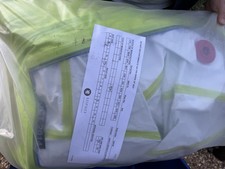 Respirex Tychem TK Type 1A Gas Tight Hazmat CBRN Suit XXL with Boots, Size 10