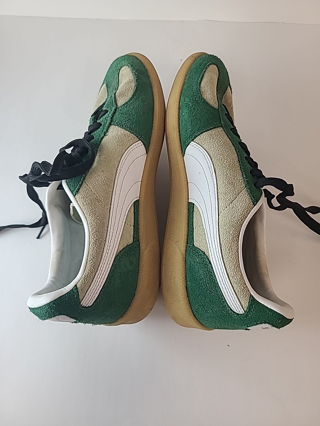 PUMA Palermo Suede Shoes Sneakers Pistachio Green Gum Size Women's 9 thumbnail 3