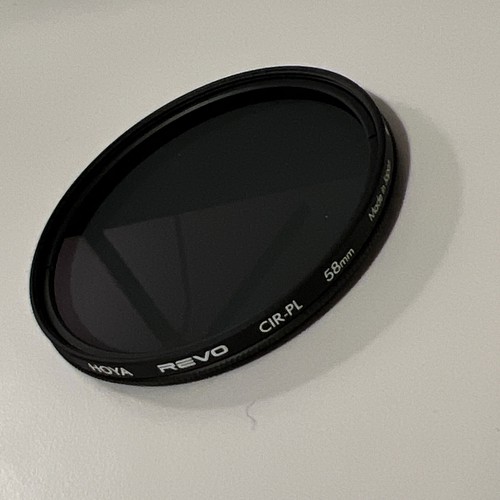 HOYA REVO 58MM CIRCULAR POLARISATOR AND PROTECT FILTER super pro1 D
