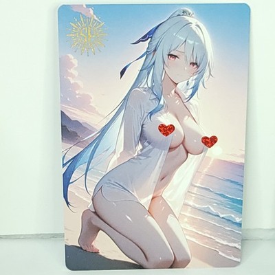 Jing Liu SP Sunset Premium Waifu Card Anime Wall Art Oversized Board A5