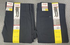 Wrangler Men's Tech Pant UPF 50 Lot of 2 Black 32x32 NWT