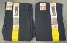 Wrangler Men's Tech Pant UPF 50+ Lot of 2 Black 32x32 NWT