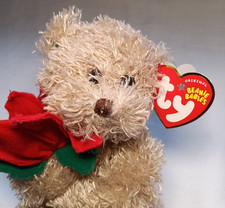 Ty Beanie Baby 2005 Holiday Teddy Bear Christmas Xmas Festive