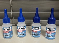 4 Pack of X-PRO All Purpose Super Glue Gel 20g High Industrial Grade UK Made