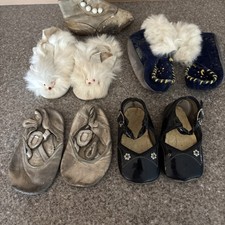 Baby/Child Shoes Four Pairs and One Single Vintage