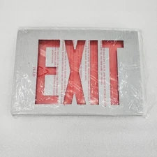 Lithonia Lighting LES1RELN Exit Sign With LED Lamps 2 Watt 120 Volts