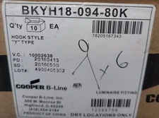 Lot Of (6) B-Line BKHY18-094-80K Kwikwire Hanger Kit