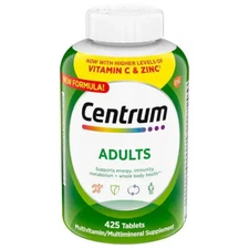 NEW Centrum Multivitamin ADULT Multimineral Supplement  200 Tablets