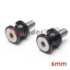 6MM Swing Arm Swingarm Sliders Spools Fit Aprilia Dorsoduro 750 1200