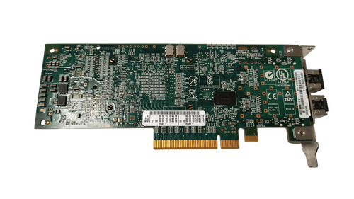 QLogic QLE8362 Dual Port 10GB SFP Network Adapter Half Height w/SFPs - Afbeelding 3 van 4