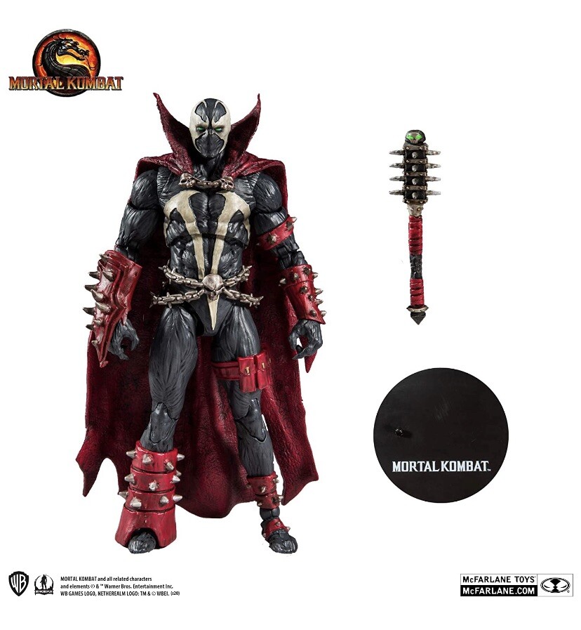 Mortal Kombat Spawn フィギュア Amazon.com: McFarlane Toys 7-inch Mortal Kombat 11 Spawn