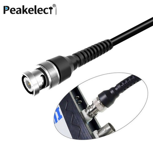 BNC Male Plug to Dual Test Hook Clip Lead Mini Grabber for Oscilloscope - Picture 3 of 8