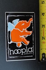 Hooplar Skateboards Girl Elephant Baby Orange Z52A Vintage Skateboarding STICKER
