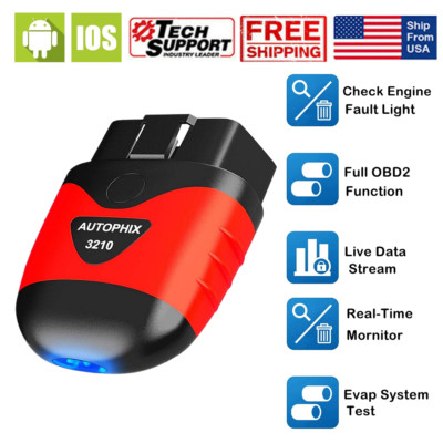 Check Engine Light Bluetooth OBD2 Code Reader Car Scanner Diagnostic Scan Tool