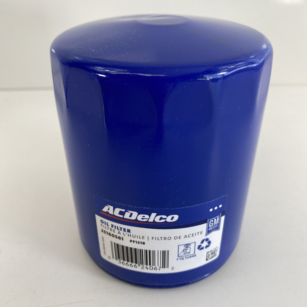 ACDELCO OIL FILTER PF1218 GM 2516056 | eBay 