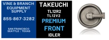 ONE PREMIUM TAKEUCHI TL12R2 / TL12V2 (60 link) FRONT IDLER