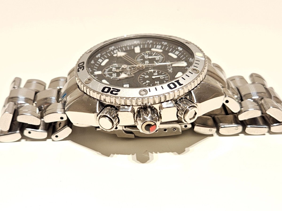 VINTAGE BIG 45mm DIVER 200m CHRONOGRAPH MEN