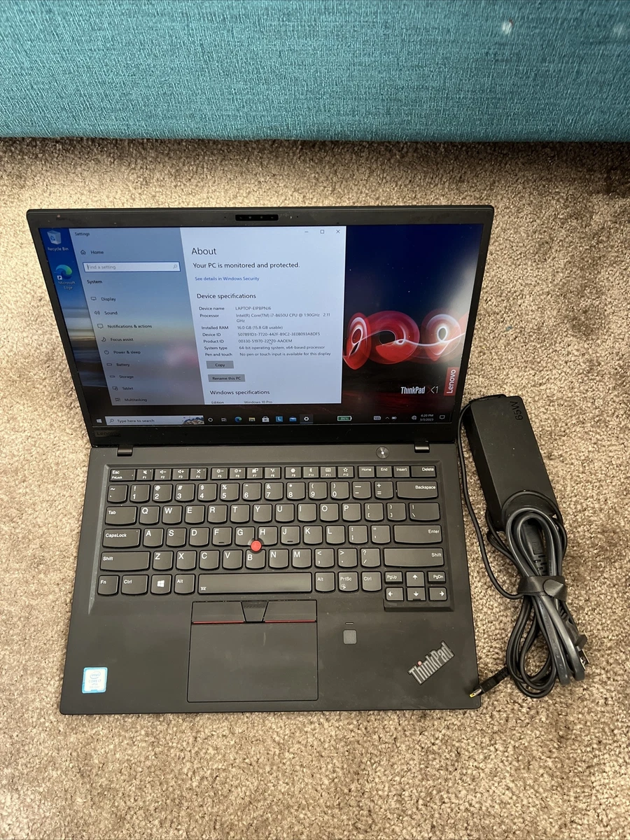 thinkpad x1 carbon 6th i7-8550u 16GB | angeloawards.com