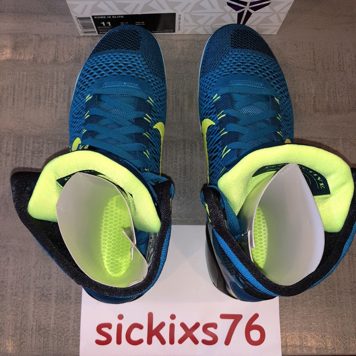DS Men's NIKE KOBE IX ELITE 'Perspective' Size 11 [630847 DS Men's NIKE KOBE IX ELITE 'Perspective' Size 11 [630847