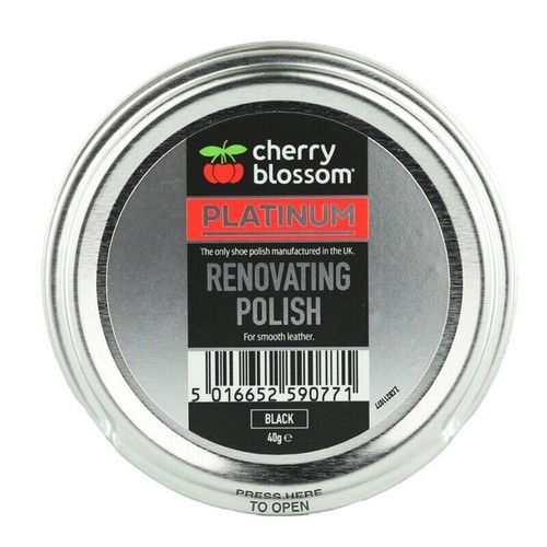Cherry Blossom Premium Renovating Shoe Polish 40ml Smooth Leather Boot Polish - Picture 2 of 9