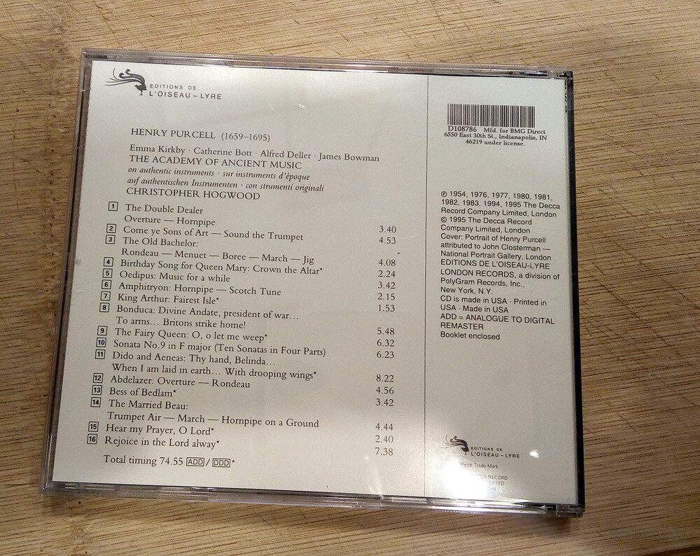 パーセル 作品集 [16CD] PURCELL,H. - Complete Chamber Music - Amazon.com Music