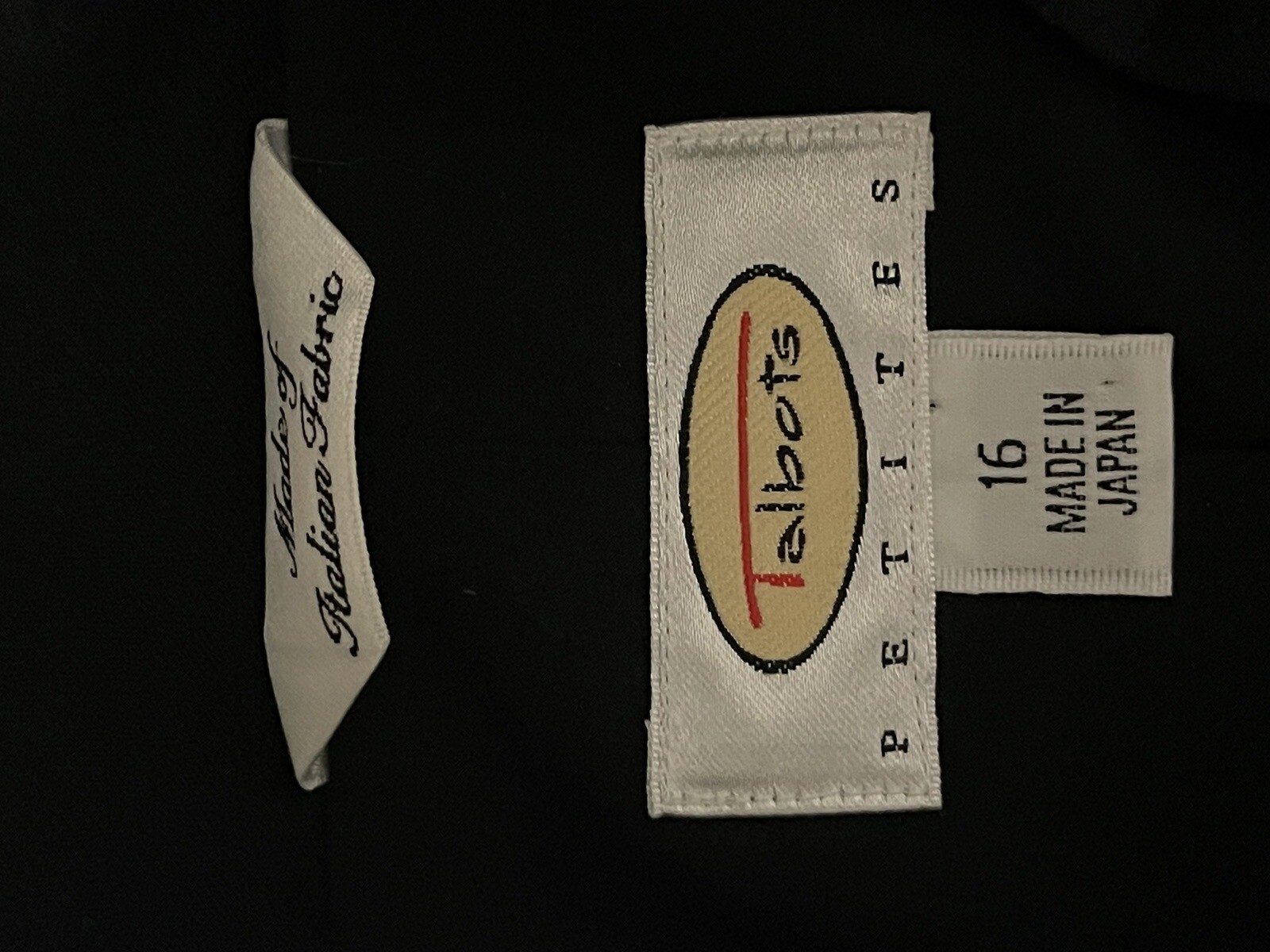 Talbots Jacket Wool Black Button Blazer Jacket Sz… - image 3