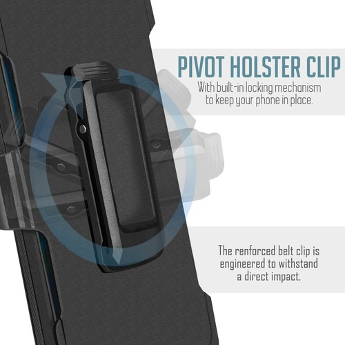 For Motorola Moto g PLAY (2021) Holster Belt Clip Stand Case Fits Otterbox Cover - Picture 50 of 64