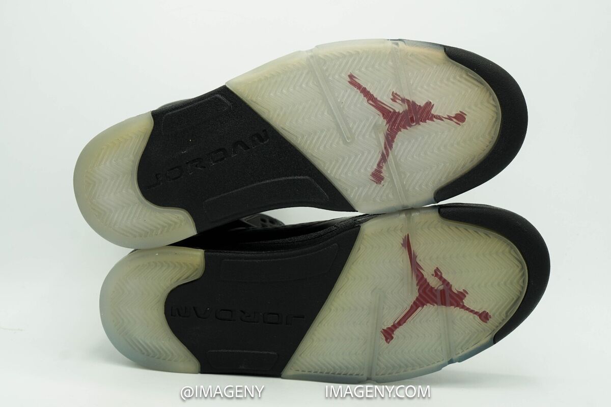 AIR JORDAN V 5 RETRO NEW SIZE 9.5 BIN 23 PREMIO BLACK AIR JORDAN V 5 RETRO NEW SIZE 9.5 BIN 23 PREMIO BLACK