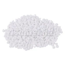 4000Pcs 0.18" White Screw Hole Plugs Fastener Cover for Furniture Cabinet