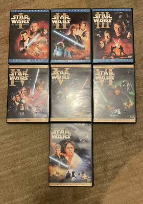 STAR WARS Full Screen DVD Set 1-6 plus “The Story of Star