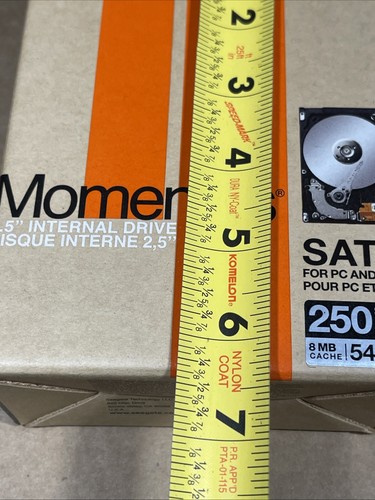 Seagate 250 GB SATA 5400 RPM Momentus ST90250N1A1AS-RK Internal HARD DRIVE - Picture 13 of 14