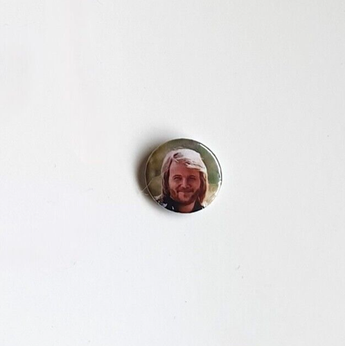 ABBA Badge Button Set 25mm 1" Pins Pinback Bjorn Benny Agnetha Frida 1970s - Picture 7 of 10
