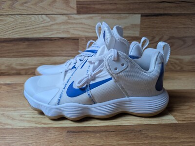 Nike React Hyperset Volleyball Men's Size 8.5 White Game Royal