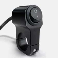 Universal Motorcycle 7/8" Handlebar Headlight Fog  OFF ON Switch Spot Light