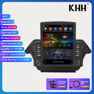 64G For Honda Odyssey 2009-2014 Android 13 Car Radio Stereo GPS Navi 9.7''CarPlay