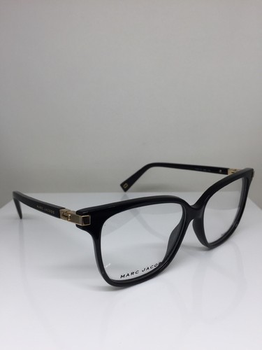 New MARC JACOBS Eyeglasses MARC 175 Optical Frames C. 2M2 Shiny Black Gold 54mm - Picture 4 of 12