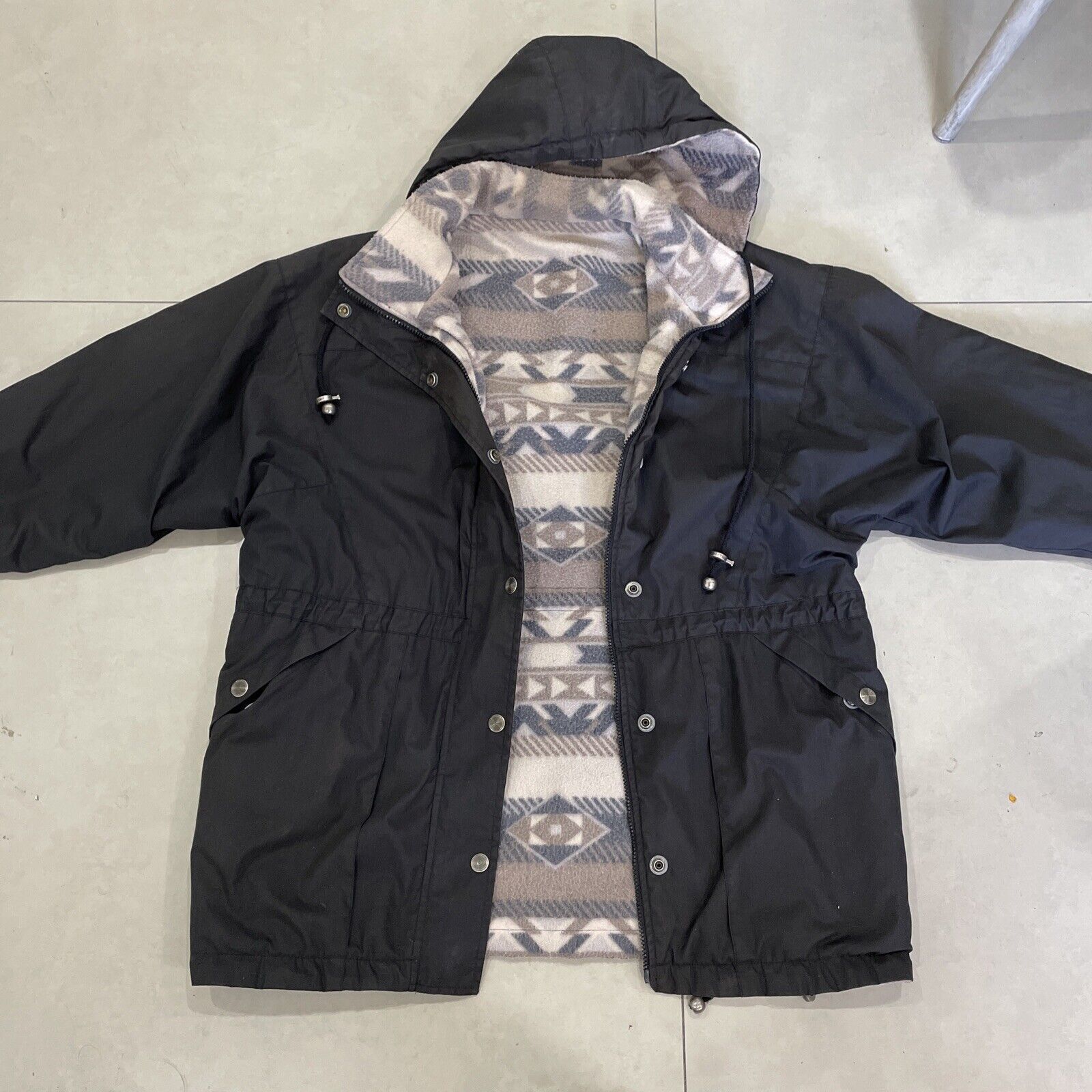 Vintage Basic Edition reversible Jacket/Rain Coat… - image 4