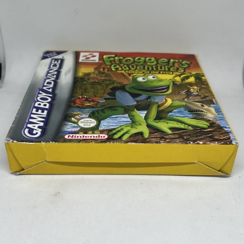 Gameboy Advance Frogger's Adventures Temple of the Frog amico originale in scatola - Foto 2 di 7