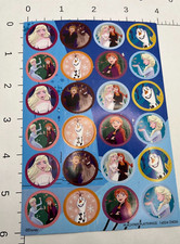 STICKER SHEET: Disney Frozen Anna, elsa olaf snowman