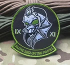 USA Air Force IX XI Alone and on the Prowl Skunk Works Prowler Hook Patch Black