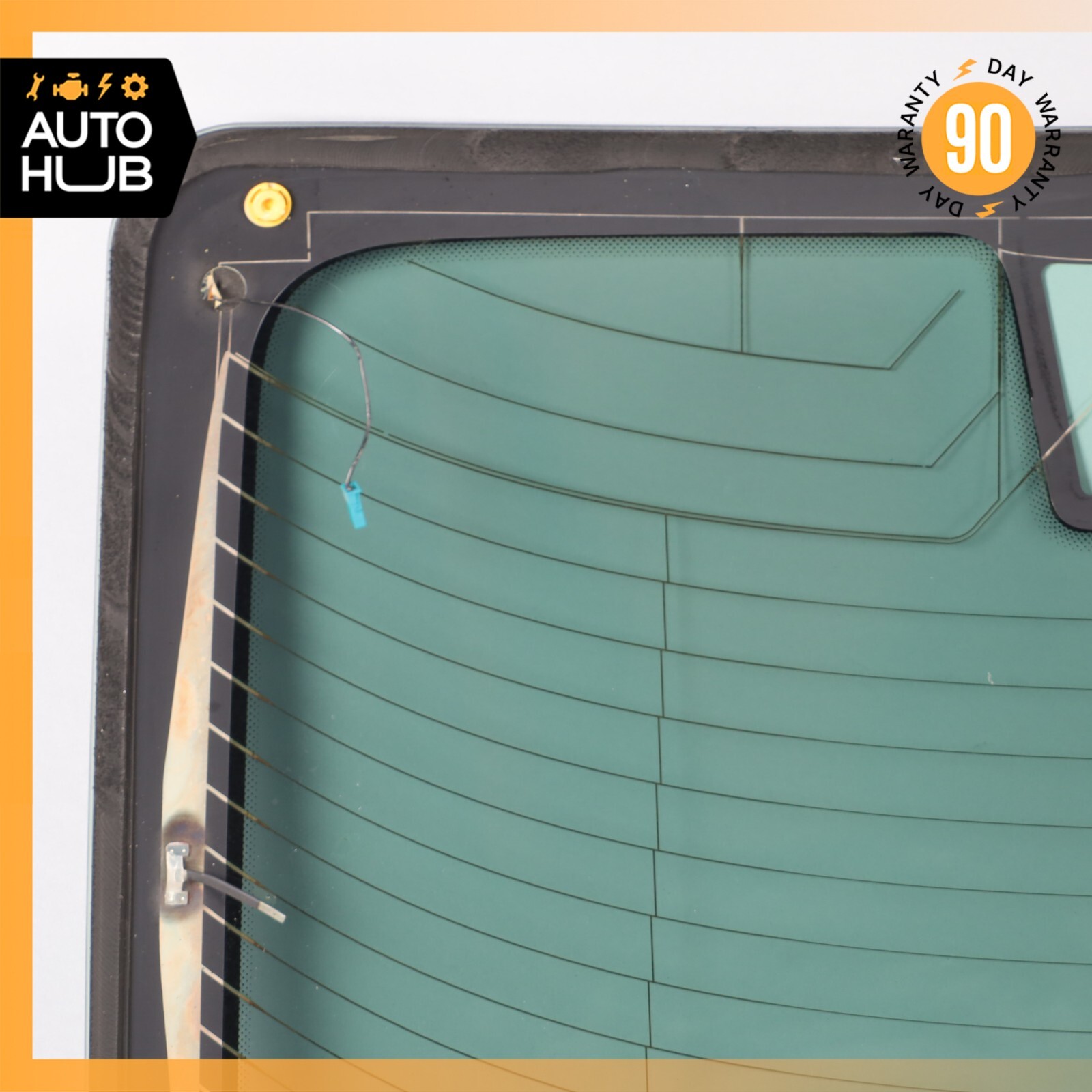 08-18 Maserati GranTurismo M145 Rear Windshield Wind Shield Back Glass OEM