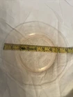 Vintage 1930'S Pink Dogwood 8" Luncheon Plate - Depression Glass