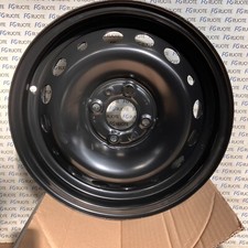# CERCHIO FERRO DA 14" FIAT IDEA - LANCIA YPSILON/MUSA ET40 CB58 NERO MW R1-1638