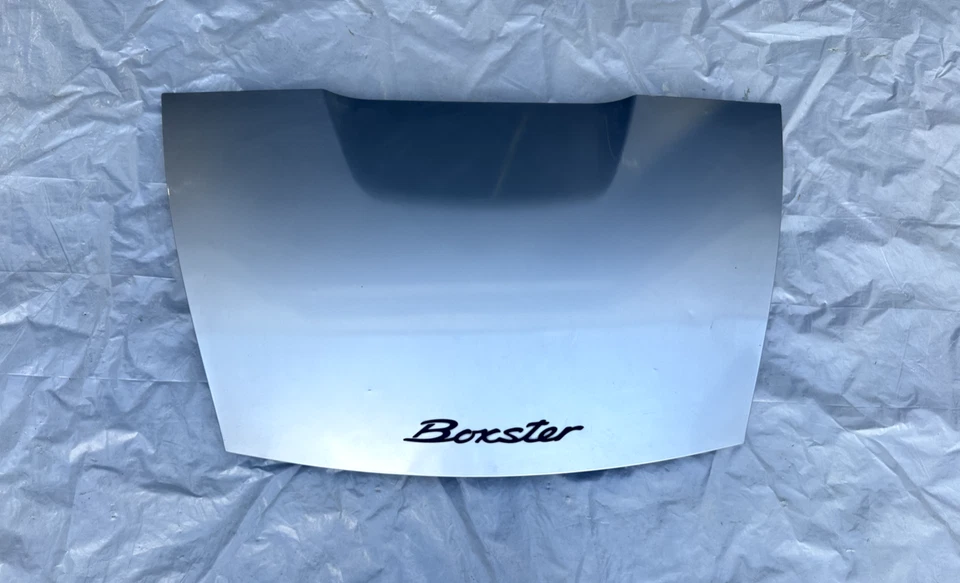 97-04 PORSCHE BOXSTER 986 MALETERO TRASERO CAPÓ TAPA PANEL PUERTA PLATA OEM Foto 2 de 4
