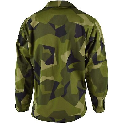 Swedish Army Jacket Original Surplus M90 Splinter Vintage Swedish Army Jacket Original Surplus M90 Splinter Vintage