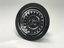 Mountain Plumbing MT201-CPB Chrome Metal Sink Waste Disposer Trim Flange/Stopper