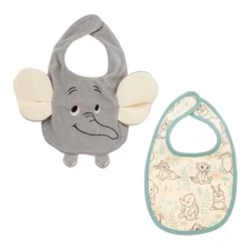 Disney Store Disney Baby Dumbo Bambi Simba Baby Bib Set