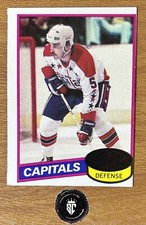 Rick Green 1980 Topps Hockey Base Set #33 Washington Capitals